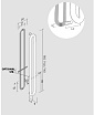 Полотенцесушитель электрический Antrax Tubone 21x170 черный матовый, ECTNVS170001T/NEOP