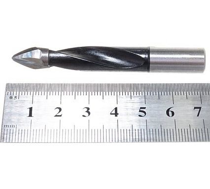 Сверло присадочное усиленное сквозное (10x70 мм; S=10x20 мм; RH) ROTIS 422.1070R