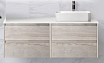 Мебель для ванной BelBagno Kraft 120 см со столешницей Rovere Galifax Bianco