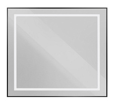 Зеркало BelBagno SPC-KRAFT-900-800-SENS-NERO 90x80 см сенсорный выключатель, черный