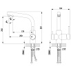 Смеситель для кухни Lemark Comfort LM3061PAN с подкл. к фильтру, антрацит