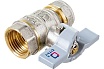 Шаровой кран для воды СТМ СТАНДАРТ 16х1/2", ц/г, бабочка CWPF1216