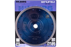 Диск алмазный отрезной Турбо Ультратонкий Х-тип (230х25.4/22.23 мм) Hilberg HM406