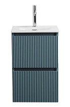 Мебель для ванной BelBagno Uno-Mini 40 см Голубой матовый