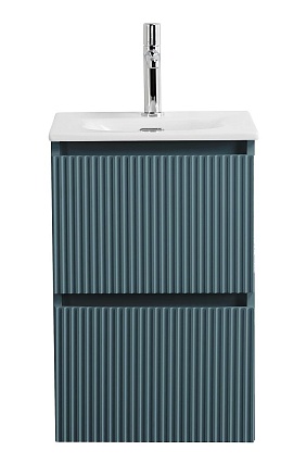 Мебель для ванной BelBagno Uno-Mini 40 см Голубой матовый