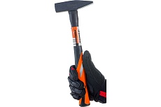 Молоток Ермак кованый с фибергласовой двухкомпонентной ручкой 600г 615-087