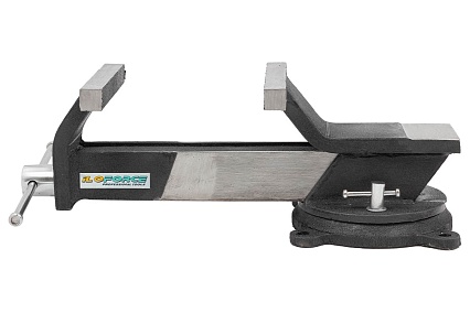 Тиски стальные поворотные iLOFORCE с наковальней 4" (100мм) IF-6540804(60992)