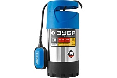 Погружной дренажный насос для чистой воды Зубр ПРОФЕССИОНАЛ Т5 НПЧ-Т5-800-С