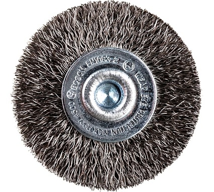 Щетка зачистная дисковая (50 мм, витая проволока 0.2 мм) Bosch 2608622120