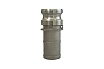 Нержавеющий камлок TITAN LOCK тип E, ниппель с хвостовиком 2 1/2", AISI316 TL250ESS316