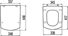 Крышка-сиденье Creavit Sorti KC2103.01.1100E с микролифтом, красный