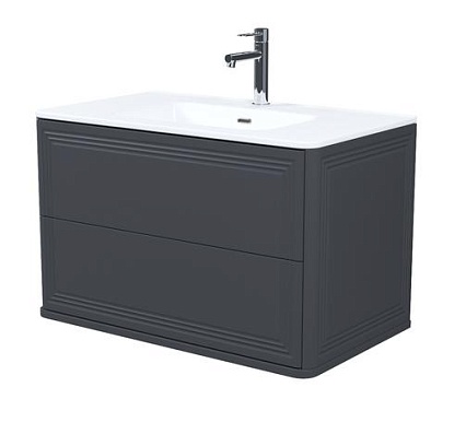 Тумба с раковиной Iddis Oxford Neo 80 см