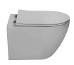 Подвесной унитаз Vincea Tornado Globo VT1-14TMG безободковый, серый матовый