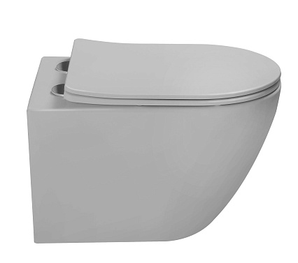 Подвесной унитаз Vincea Tornado Globo VT1-14TMG безободковый, серый матовый