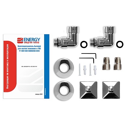 Полотенцесушитель водяной Energy Techno EWTR0TECH0604 40x60 хром