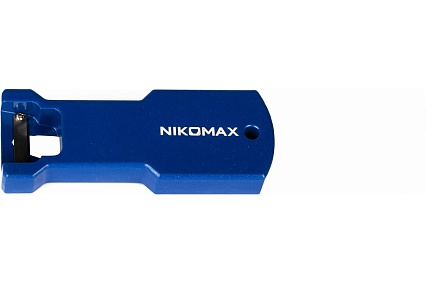 Инструмент для вскрытия оболочки кабеля Nikomax типа Riser, синий NMF-TRZ-BL