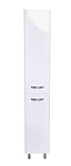 Шкаф пенал Style Line Каре Люкс 30 см R, с б/к, белый СС-00002271