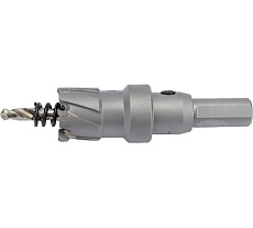Коронка по металлу HM (25х28 мм; хвостовик 13 мм; комплект) D.BOR HS-HM-28-025-T