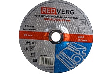 Круг шлифовальный по металлу (180х22.23х6 мм) Redverg 6624167