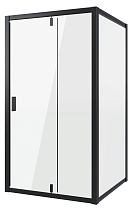 Душевой уголок Niagara Nova NG-83-10АВ-А70В 100x70 прозрачный, черный