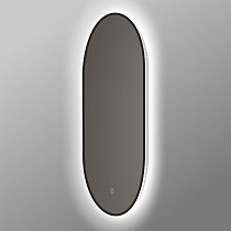 Зеркало Vincea VLM-3AU100B 60x100 см, сенсорный выключатель и диммер, черный