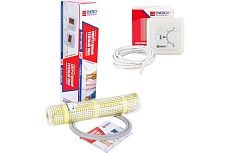 Комплект теплого пола Energy мат 1,65 - 260 Вт с терморегулятором TK04 УТ-УТ-01034