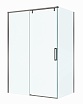 Душевой уголок BelBagno SOFT_CLOSE-1-AH-1-140/90-C-GM 140x90 прозрачный, оружейная сталь