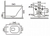 Подвесной унитаз BelBagno Sela BB3201CHR-MB/BB3201SC-MB/BB002-80/BB007-PR-NERO.M комплект 4в1