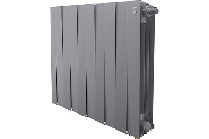 Радиатор Royal Thermo PianoForte 500 Silver Satin VDR80 - 12 секций НС-1506371