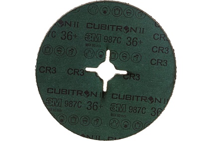 Фибровый круг (36+, 180х22 мм, 3 шт.) № 27744 3M Cubitron II 987C 7000045188