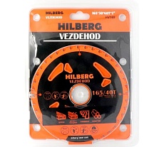 Диск пильный Hilberg Vezdehod 165х30 мм, 40Т, 7 град HV169