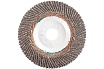 Круг лепестковый торцевой Tiger Abrasive IRON NORMAL на металлической чашке, 125x22 мм, P40 00-00000428
