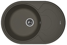 Кухонная мойка Flortek Родос 76 см, антрацит FSm