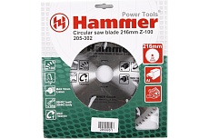 Диск пильный по алюминию Hammer Flex 205-302 CSB AL (216х30 мм; Z-100) 30682