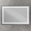 Зеркало BelBagno SPC-KRAFT-1200-800-SENS-NERO 120x80 см сенсорный выключатель, черный