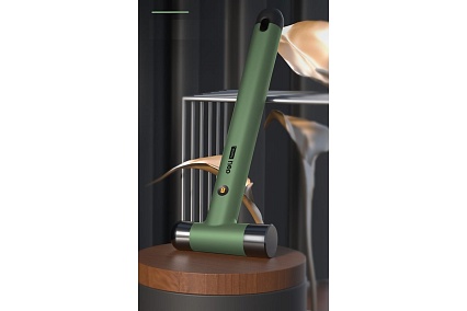 Молоток Deli "Home Series Gray" HT7008C 400 г, эксклюзивный дизайн, рукоять из Soft Touch пластика, подарочная упаковка 112883