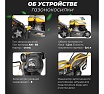 Бензиновая газонокосилка Gunter LMB-420 GU1557-3