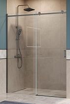 Душевая дверь BelBagno SOFT_CLOSE-2-BF-1-160-C-GM 160x200 прозрачная, оружейная сталь