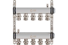 Коллекторная группа AV Engineering AVE134, 5 выходов AVE13400105