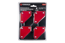 Набор магнитных держателей для сварочных работ 4 шт в блистере Forsage F-115374(51037)