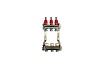 Коллекторный блок для теплого пола 1x3/4EU отв.-3 Gekon GK 74103