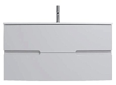 Тумба с раковиной Jacob Delafon Nona 100 см, белый блестящий