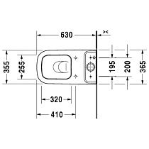 Крышка-сиденье Duravit DuraStyle 0063710000