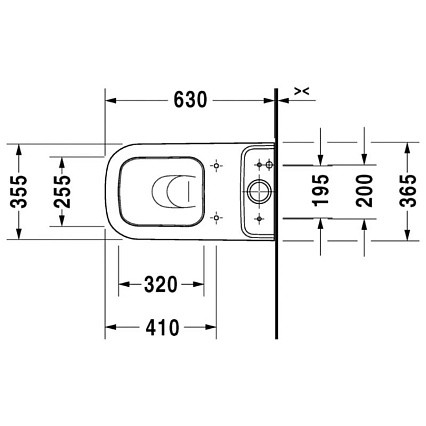 Крышка-сиденье Duravit DuraStyle 0063710000