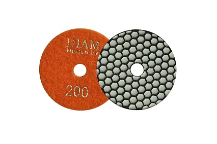 Круг алмазный гибкий шлифовальный АГШК Master Line (100х2 мм; №200; сухая) Diam 567