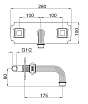 Смеситель для раковины Bugnatese Olimp OLIMP-BLS2-01-O хром