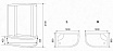 Душевая кабина Parly Bianco EB122L 120x80 левая