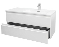 Мебель для ванной Jacob Delafon Madeleine 100 см R белый блестящий