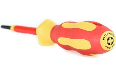Крестовая диэлектрическая отвертка Norgau PH0х60 мм, тип N171-PH0x60 067073201