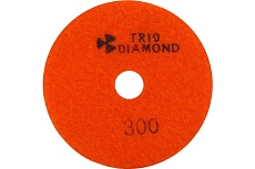 Круг алмазный гибкий шлифовальный Черепашка 100 № 300 TRIO-DIAMOND 340300